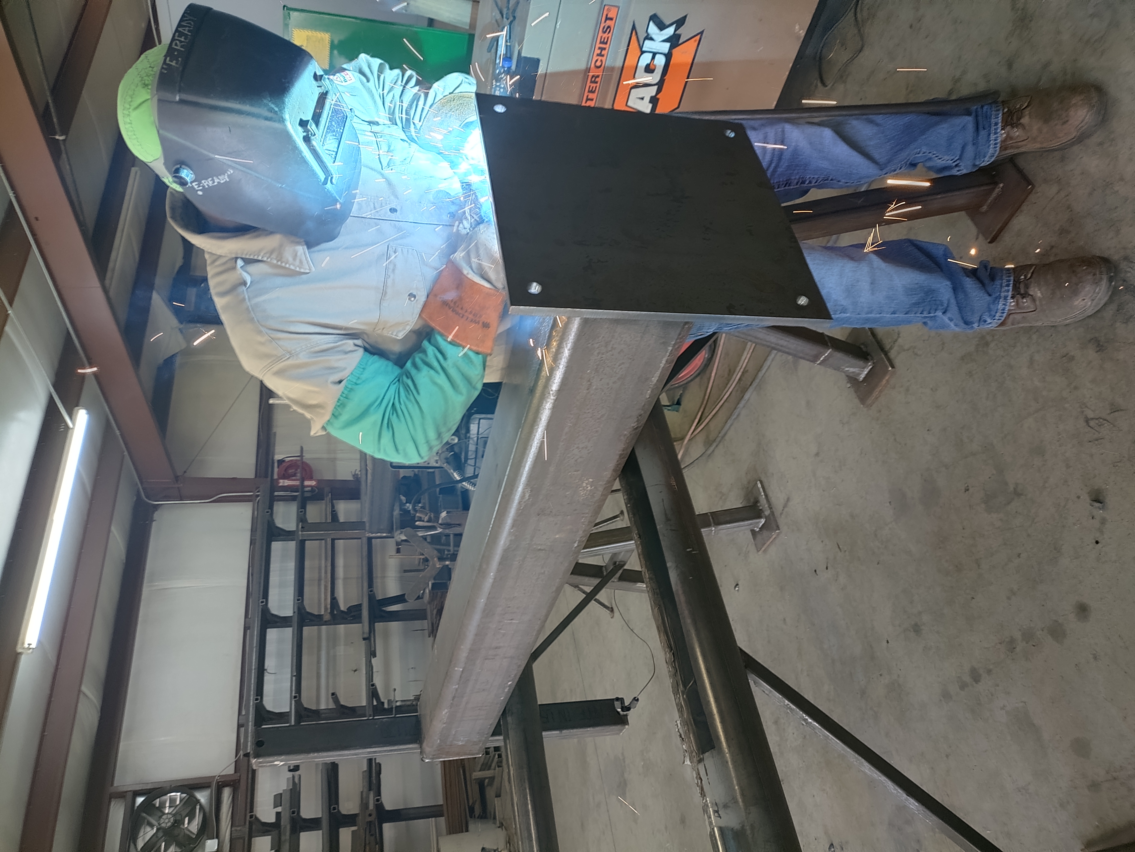 Industrial welding project