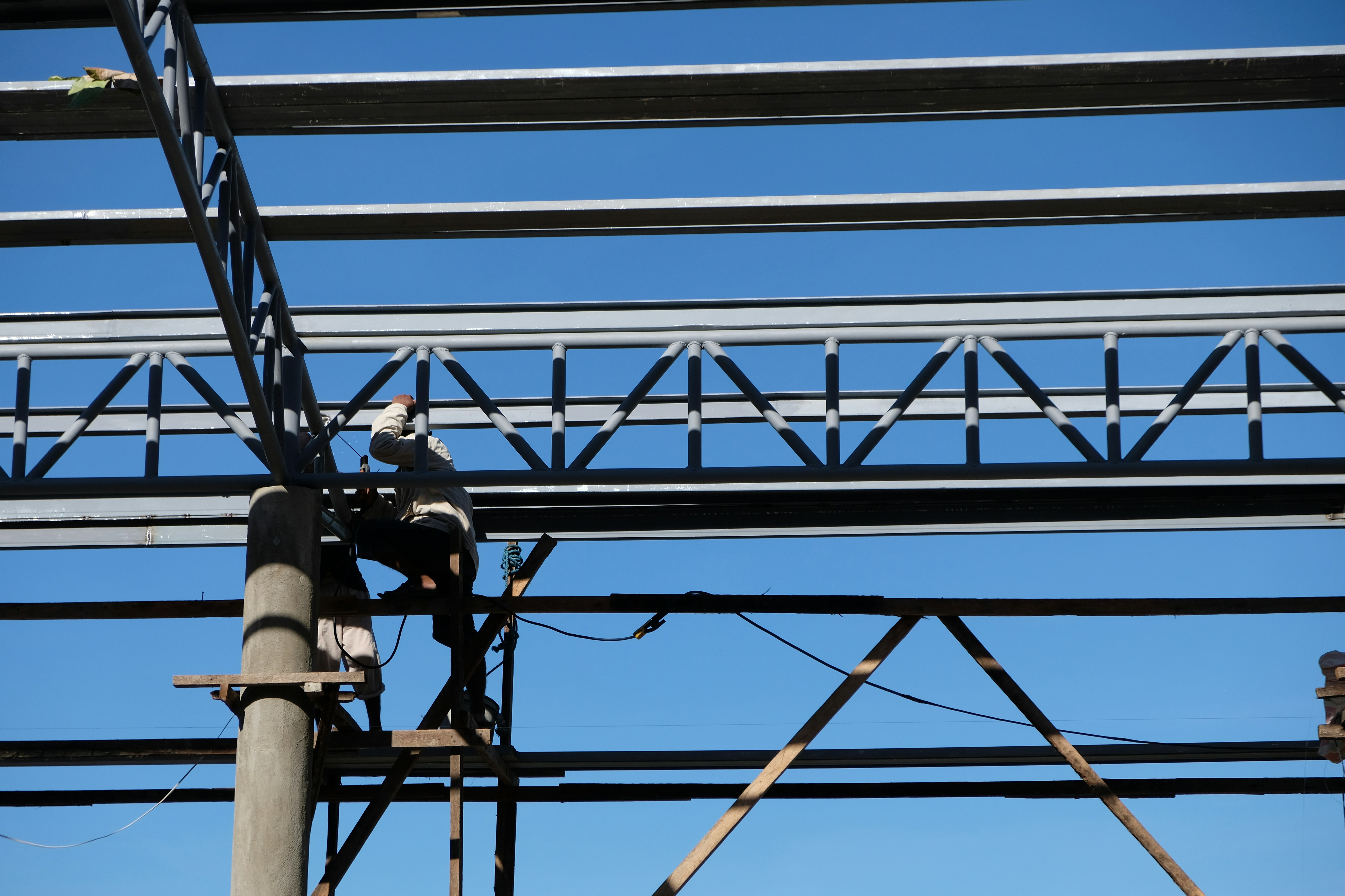 Structural steel fabrication work